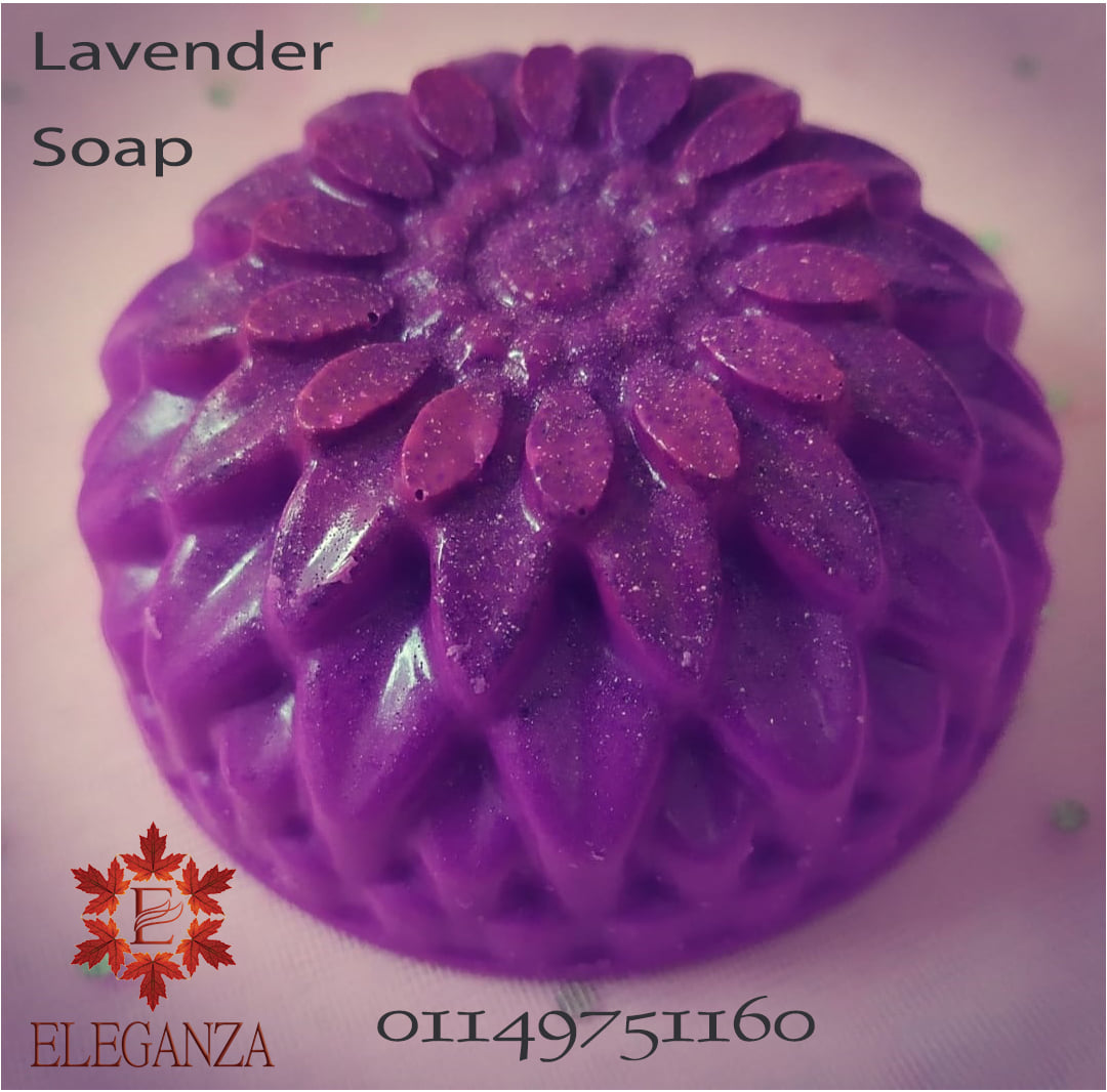 Lavender Organic Soap From eleganza Organic Cosmetics