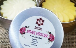 Eleganza Organic Cosmetics Natural Lotion Bar