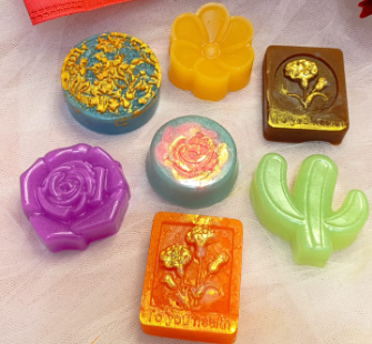 Organic Soaps with different Essential oils from Eleganza Organic Cosmetics